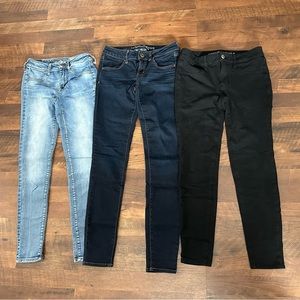 Set of 3 American Eagle Jeggings